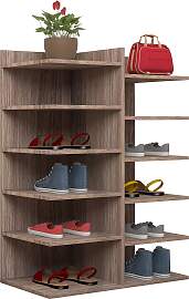 Schuhregal Enosa Sonoma Eiche ca. 60x80x30 cm
