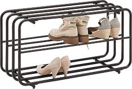 Schuhregal Pipe Schwarz