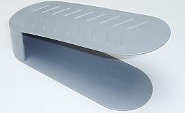 Schuhregal RUCO "(Schuhstapler)", silber 