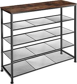 Schuhregal Sheffield 100x30,5x93cm - Industrial