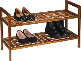 Schuhregal WENKO "Modell Fondi", braun,