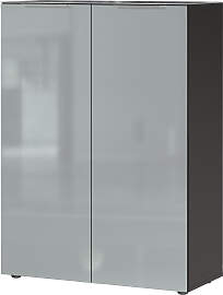 Schuhschrank GERMANIA "Oakland", grau
