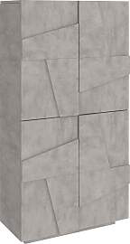 Schuhschrank HOME AFFAIRE "Ping", grau