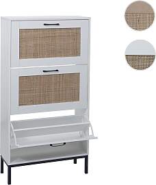 Schuhschrank HWC-N92, Schuhkipper Schuhregal, 3