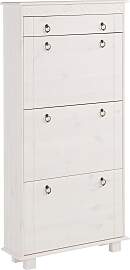Schuhschrank OTTO HOME "Indra", weiß,