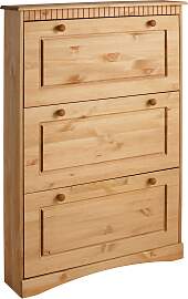 Schuhschrank OTTO HOME "Rustic", beige