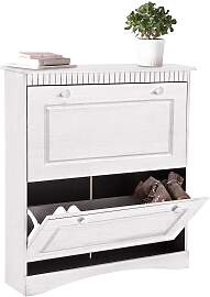 Schuhschrank OTTO HOME "Rustic", weiß,
