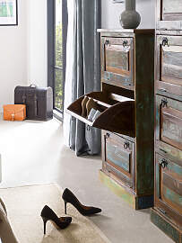 Schuhschrank SIT "Riverboat", bunt,