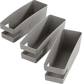 Schuhstapler MAXIMEX, grau, Schuhständer,