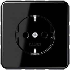 SCHUKO® CD Steckdose schwarz (Referenz: Jung
