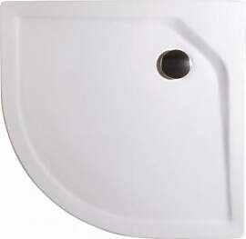 Schulte Acryl Rund Duschwanne extra flach Radius