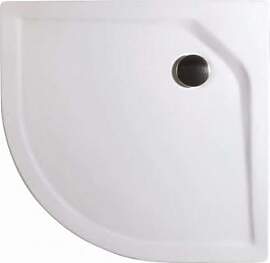 Schulte Acryl Rund Duschwanne extra flach Radius