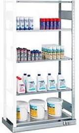 SCHULTE Anbauregal MULTIplus 150 14945 silber