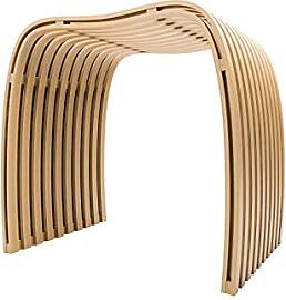 Schulte Badhocker aus Natur Bambus, 46 cm hoch,