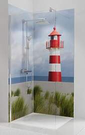 Schulte DecoDesign Duschrückwand Foto über Eck 2 