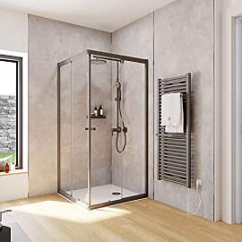 Schulte Duschkabine Corner Eckeinstieg mit