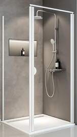 Schulte Duschkabine Sunny Drehtür mit Seitenwand