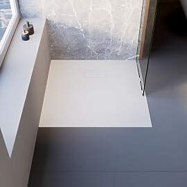 Schulte Duschwanne 90x90 cm Set inkl. Ablauf,