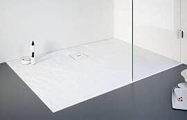 Schulte plan Mineralguss Steinoptik Rechteck