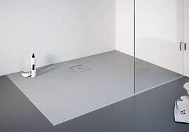 Schulte plan Mineralguss Steinoptik Rechteck