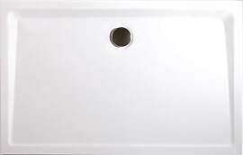 Schulte Rechteck-Duschbecken Mineralguss extra