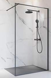 Schulte Trend 2.0 Black Style Walk-In Duschwand