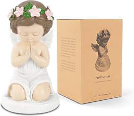 Schutzengel Geschenke Statue, Weiß Betenden