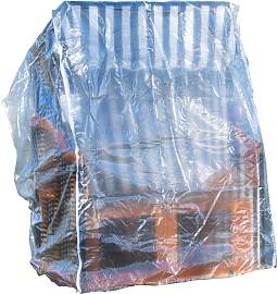 Schutzhülle für Strandkorb Transparent