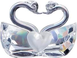Schwan-Miniaturtier, Schwan-Ornament-Figuren,