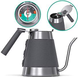 Schwanenhals-Wasserkocher mit Thermometer -1.6 L