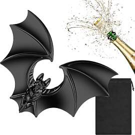 Schwarz Fledermaus Flaschenöffner, Halloween deko 