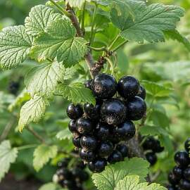 Schwarze Johannisbeere Titania - 2 Pflanzen -