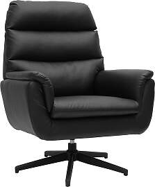 Schwarzer Drehstuhl JONAH
