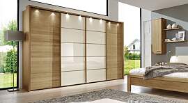 Schwebetüren-Kleiderschrank Praia Eiche