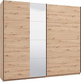 Schwebetürenschrank Gard Eiche Artisan