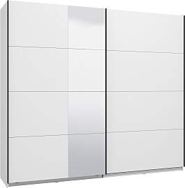 Schwebetürenschrank Gard Weiß