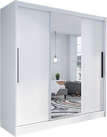 Schwebetuerenschrank mit Spiegel Rouen I