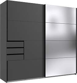 Schwebetürenschrank Saigon Anthrazit