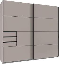Schwebetürenschrank Saigon Beige/Greige