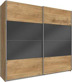 Schwebetürenschrank WIMEX "Easy", grau
