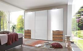 Schwebetürenschrank WIMEX, weiß (weiß lackiert, 