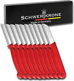 Schwertkrone® Schälmesser 10er Set [MADE IN