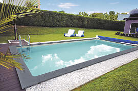 Schwimmbecken KWAD "STYROPORSTEIN POOL ALL