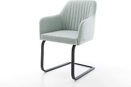 Schwingstuhl Greg-Flex Stripes Mint Freischwinger