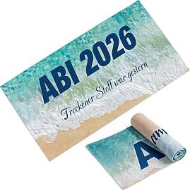 Scinzene Strandtuch Mikrofaser ABI 2026, Lustiges