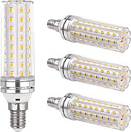 SCNNC LED Maiskolben E14 12W, 220-240V, 1200LM