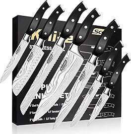 SCOLE® Messerset, Ultra Scharfes Küchenmesser