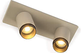 Scott 2 Deckenstrahler Champagne