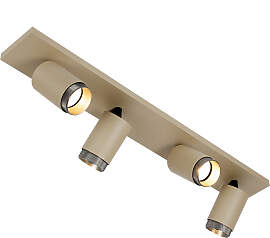 Scott 4 Deckenstrahler Champagne