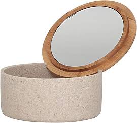 Sealskin Grace Kosmetikbox mit Spiegel,